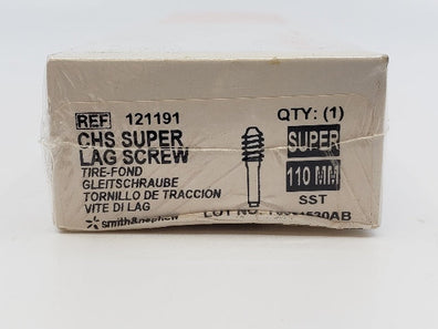 Smith&Nephew 121191 CHS SUPER LAG SCREW, 110mm (x)